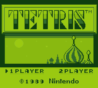 Tetris on Gameboy Emulator
